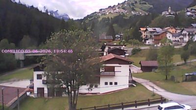 immagine della webcam nei dintorni di Comelico Superiore: webcam San Nicolò di Comelico