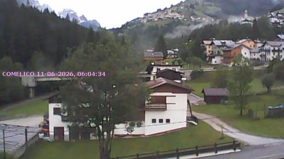 immagine della webcam nei dintorni di Sauris: webcam San Nicolò di Comelico