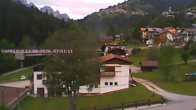 immagine della webcam nei dintorni di Forni di Sopra: webcam San Nicolò di Comelico