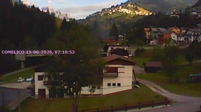 immagine della webcam nei dintorni di San Pietro di Cadore: webcam San Nicolò di Comelico