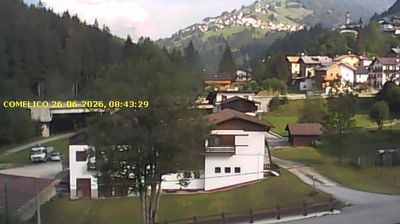 immagine della webcam nei dintorni di Monte Zoncolan: webcam San Nicolò di Comelico