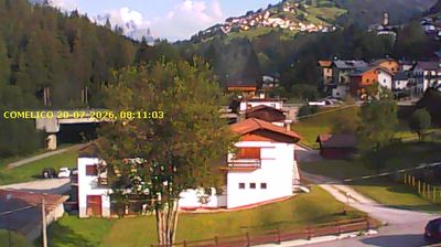 immagine della webcam nei dintorni di Santo Stefano di Cadore: webcam San Nicolò di Comelico