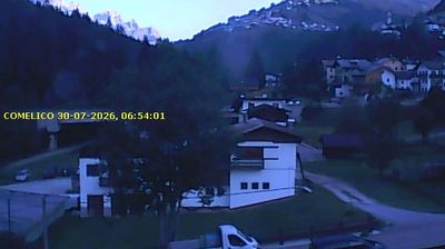 immagine della webcam nei dintorni di Calalzo di Cadore: webcam San Nicolò di Comelico