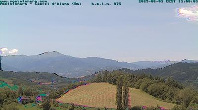 immagine della webcam nei dintorni di Marano sul Panaro: webcam Castel d'Aiano
