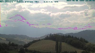 immagine della webcam nei dintorni di Roncobilaccio: webcam Castel d'Aiano