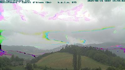 immagine della webcam nei dintorni di Pavullo nel Frignano: webcam Castel d'Aiano