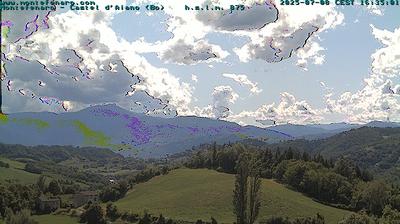 immagine della webcam nei dintorni di Castello di Serravalle: webcam Castel d'Aiano