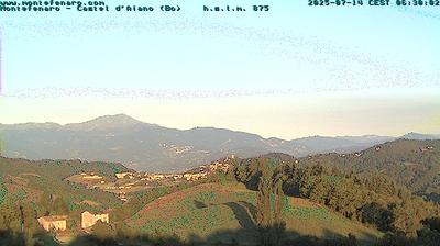 immagine della webcam nei dintorni di Monghidoro: webcam Castel d'Aiano