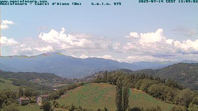 immagine della webcam nei dintorni di Savignano sul Panaro: webcam Castel d'Aiano