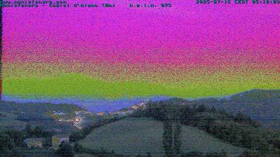 immagine della webcam nei dintorni di Savignano sul Panaro: webcam Castel d'Aiano