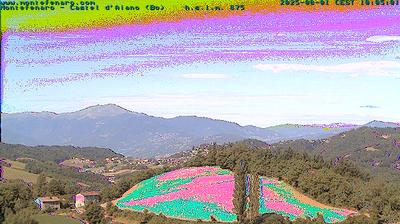 immagine della webcam nei dintorni di Pavullo nel Frignano: webcam Castel d'Aiano