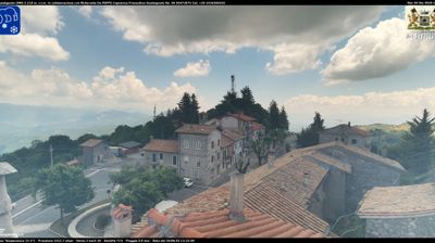immagine della webcam nei dintorni di Capranica Prenestina: webcam Guadagnolo