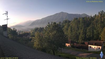 immagine della webcam nei dintorni di Primiero San Martino di Castrozza: webcam Pedavena