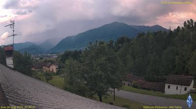 immagine della webcam nei dintorni di Passo di Cereda: webcam Pedavena