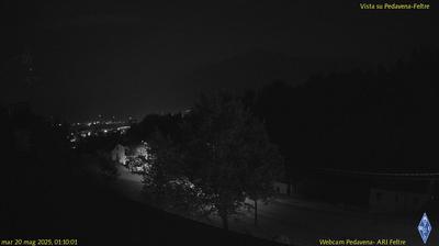 immagine della webcam nei dintorni di Miane: webcam Pedavena