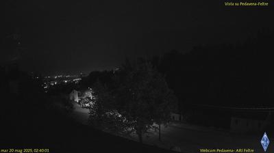 immagine della webcam nei dintorni di Fiera di Primiero: webcam Pedavena