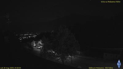 immagine della webcam nei dintorni di Fonzaso: webcam Pedavena
