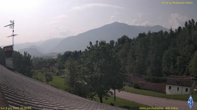 immagine della webcam nei dintorni di Passo di Cereda: webcam Pedavena