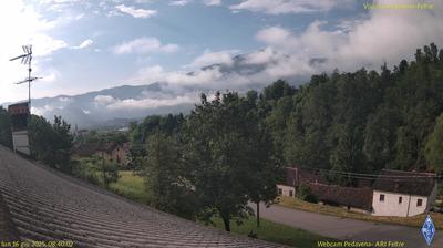 immagine della webcam nei dintorni di Cismon del Grappa: webcam Pedavena