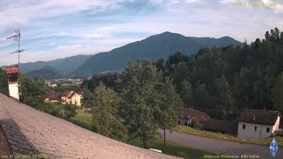 immagine della webcam nei dintorni di Passo di Cereda: webcam Pedavena