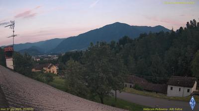 immagine della webcam nei dintorni di Castello Tesino: webcam Pedavena