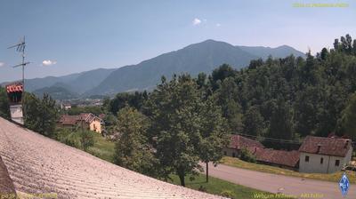 immagine della webcam nei dintorni di Passo di Gobbera: webcam Pedavena