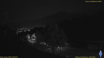 immagine della webcam nei dintorni di Canal San Bovo: webcam Pedavena