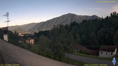 immagine della webcam nei dintorni di Combai: webcam Pedavena