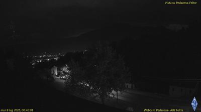 immagine della webcam nei dintorni di Primiero San Martino di Castrozza: webcam Pedavena