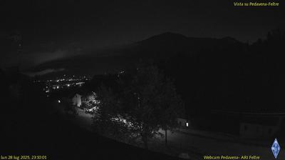immagine della webcam nei dintorni di Seren del Grappa: webcam Pedavena