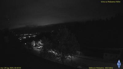 immagine della webcam nei dintorni di Primolano: webcam Pedavena