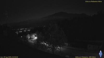 immagine della webcam nei dintorni di Tonadico: webcam Pedavena