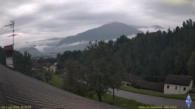 immagine della webcam nei dintorni di Passo di Gobbera: webcam Pedavena