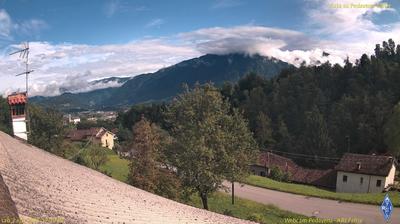 immagine della webcam nei dintorni di Passo Brocon: webcam Pedavena