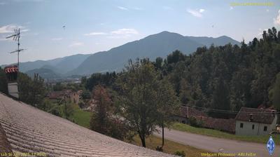immagine della webcam nei dintorni di San Gregorio nelle Alpi: webcam Pedavena