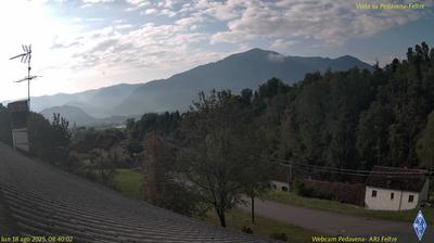 immagine della webcam nei dintorni di Lamon: webcam Pedavena