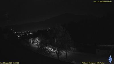 immagine della webcam nei dintorni di Cismon del Grappa: webcam Pedavena