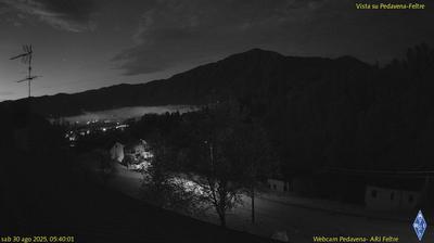 immagine della webcam nei dintorni di Fiera di Primiero: webcam Pedavena