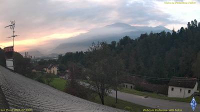 immagine della webcam nei dintorni di Vidor: webcam Pedavena