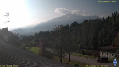 immagine della webcam nei dintorni di Monte Avena: webcam Pedavena