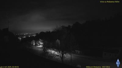 immagine della webcam nei dintorni di San Gregorio nelle Alpi: webcam Pedavena