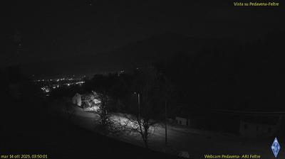 immagine della webcam nei dintorni di Cismon del Grappa: webcam Pedavena