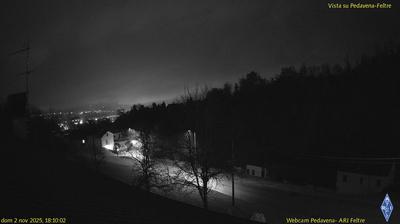 immagine della webcam nei dintorni di Castello Tesino: webcam Pedavena