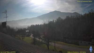 immagine della webcam nei dintorni di Combai: webcam Pedavena