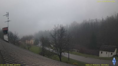 immagine della webcam nei dintorni di San Gregorio nelle Alpi: webcam Pedavena
