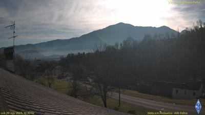 immagine della webcam nei dintorni di Cismon del Grappa: webcam Pedavena