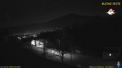 immagine della webcam nei dintorni di Passo di Gobbera: webcam Pedavena