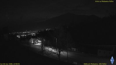 immagine della webcam nei dintorni di Miane: webcam Pedavena