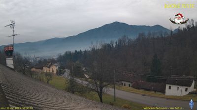 immagine della webcam nei dintorni di Passo Brocon: webcam Pedavena