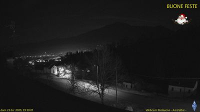 immagine della webcam nei dintorni di Canal San Bovo: webcam Pedavena